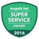 2016 Angie's List Super Service Award Winner