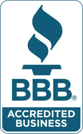 Better Business Bureau Accredited Business Badge.