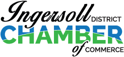 Logo for Ingersoll District Chamber of Commerce.