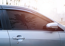 Image of window tinted car.