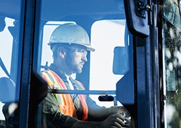 MDG tractors heavy machinery operator.