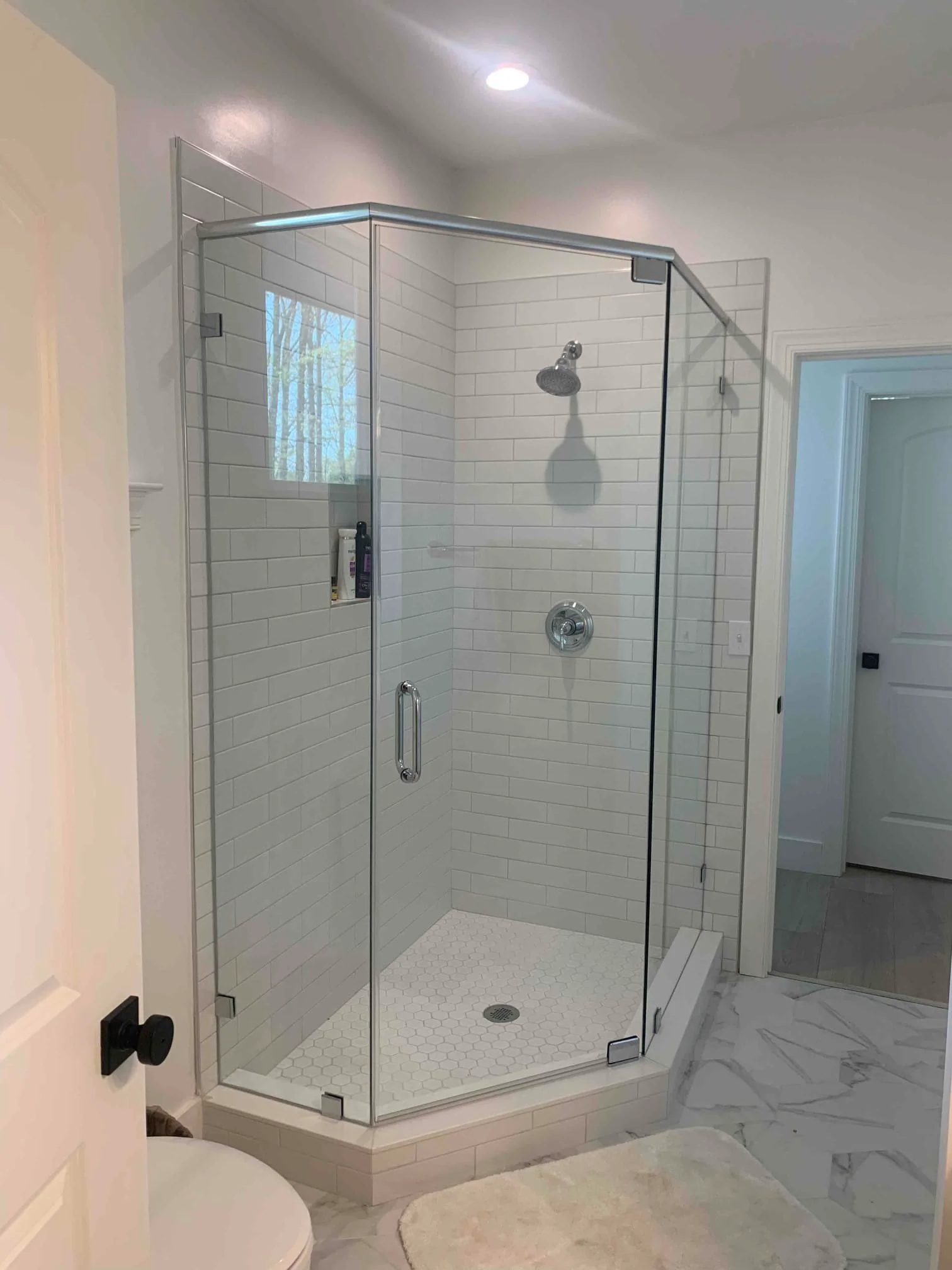 Semi Frameless Swing Door