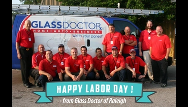 Glass Doctor of Raleigh Team, Happy Labor Day